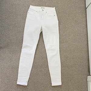 Madewell High Riser Skinny Skinny Jeans